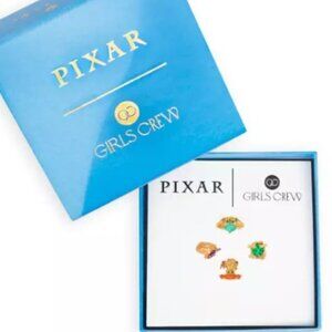 DISNEY X PIXAR GIRLS CREW Inside Out 2 Mini Mismatched Earrings Set in Gold